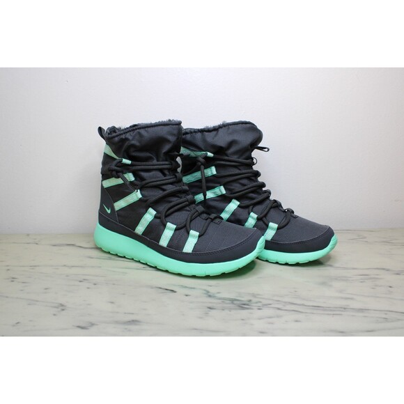 Nike Roshe One Hi SE (GS) – Anthracite/Green Glow (US 6Y) NEW IN BOX - Picture 1 of 11